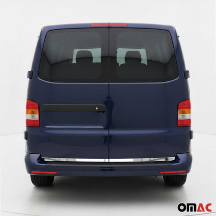Kofferraumleiste Heckklappe Leiste für VW Transporter T5 Edelstahl Chrom 2tlg