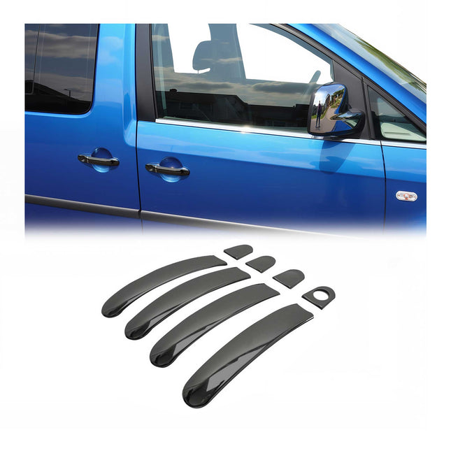 Türgriff Blende Türgriffkappen für VW Multivan T5 2003-2015 4Tür Chrom Dunkel 8x