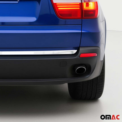 Kofferraumleiste Heckklappe Leiste für BMW X5 E70 2006-2013 Chrom Gebürstet