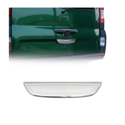 Kofferraumleiste Heckklappe Leiste für Renault Trafic 2001-2014 Edelstahl Chrom