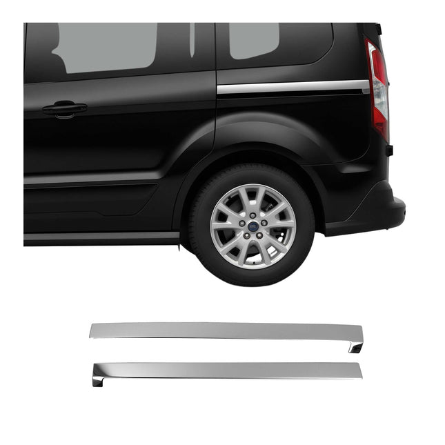Seitentürleiste Türschutz für Ford Tourneo Transit Courier 2014-2024 Chrom 2x