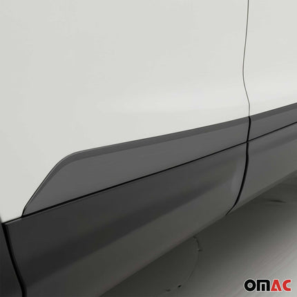 Seitentürleiste Türschutzleiste für Nissan Qashqai J11 2014-2021 Chrom Dunkel 4x
