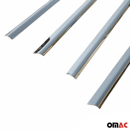 Fensterleisten Zierleisten für Citroen C4 Schrägheck 2004-2010 Edelstahl 8tlg
