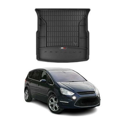OMAC Gummi Kofferraumwanne für Ford S-Max 2006-2014 5-sitz TPE Laderaumwanne