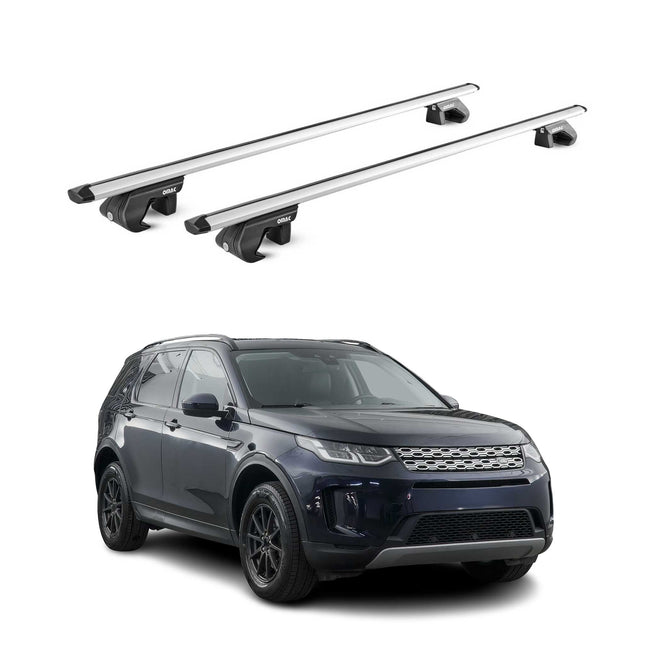 Dachträger für Land Rover Discovery Sport 2015-2026 5 tür 90kg Alu Silber 2x ABE