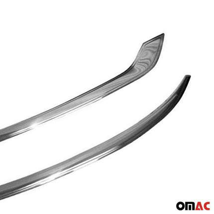 Scheinwerfer Leisten Böser Blick für VW Caddy 2010-2015 Edelstahl Chrom 2tlg