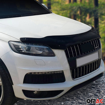 Motorhaube Deflektor Windabweiser Regenabweiser Set für Audi Q7 4L 2006-15 5tlg
