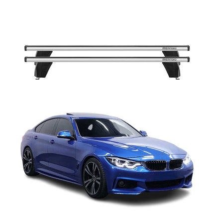 Menabo Dachträger Grundtäger für BMW 4er F36 Gran Coupe 2014-2020 75kg Silber 2x