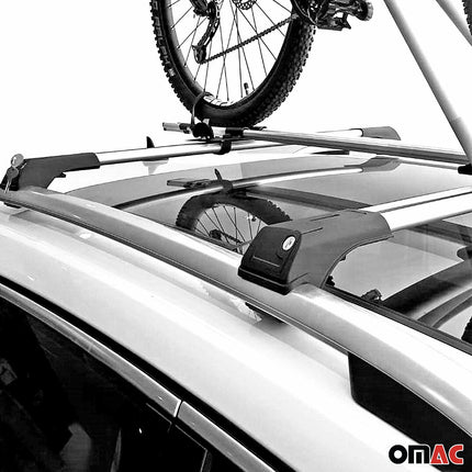 Dachträger Grundtäger für Land Rover Freelander I 1998-2006 75kg Silber Alu 2x