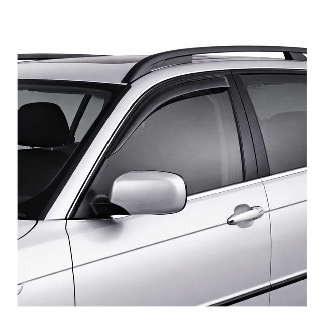 Windabweiser Regenabweiser für BMW 3er E46 1999-2007 Touring Dunkel Acryl 2tlg