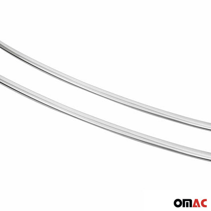 Kühlergrill Leisten Grillleisten für VW Jetta 2010-2014 Edelstahl Chrom 2tlg
