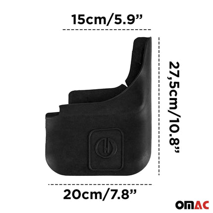 Schmutzfänger Spritzschutz Kotflügel für Skoda Yeti 2009-17 Vorne Kunststoff 2x
