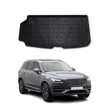 Kofferraumwanne Laderaumwanne für Volvo XC90 2015-2026 Gummi TPE Schwarz