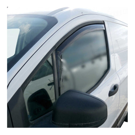 Windabweiser Regenabweiser für Ford Tourneo Courier 2014-2023 Dunkel Acryl 2tlg