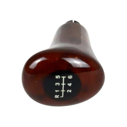Schaltknauf Schaltknopf für VW Caddy 2003-2015 6 Gang Edelholz Wurzelholz