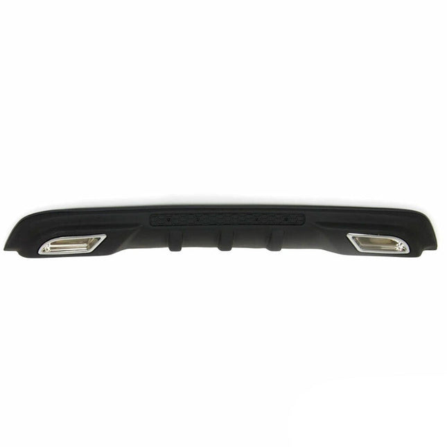 Heckdiffusor Stoßstange Heckansatz für Citroen Berlingo 2008-2018 Schwarz 1tlg