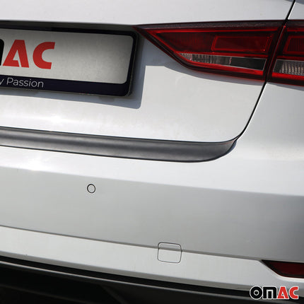 Ladekantenschutz Stoßstange für Audi A3 8V Limo 2017-2020 FL Acryl matt schwarz
