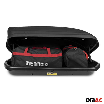 Menabo Dachkoffer Dachbox Gepäckbox Dachgepäckträger Autobox Gepäck Mania 400L