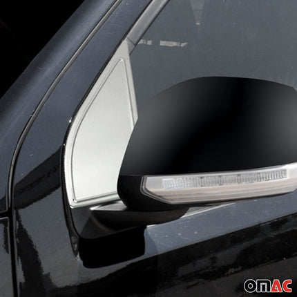 Fensterdreieck Fensterleisten für Suzuki Equator 2006-2015 Edelstahl Chrom 2tlg