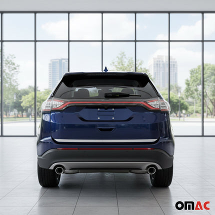 Kofferraumleiste Heckklappe Leiste für Ford Edge 2015-2018 Edelstahl Chrom 1tlg