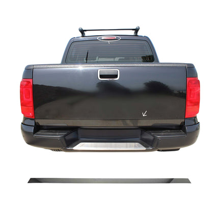 Kofferraumleiste Heckklappe Leiste für VW Amarok 2010-2021 Edelstahl Dunkel 1tlg