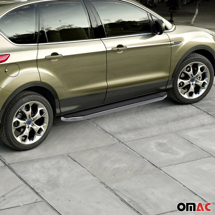 Trittbretter Seitenschweller für Ford Kuga I 2008-2012 ABE Alu