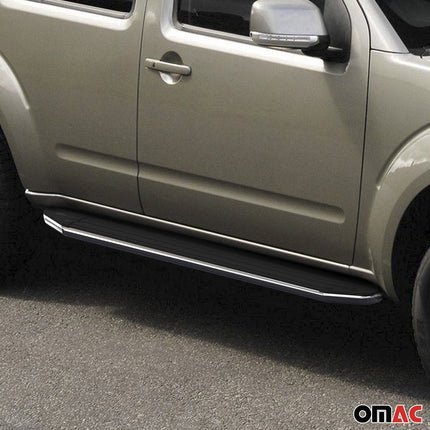 Trittbretter Seitenschweller für Nissan Pathfinder 2004-2014 ABE Alu
