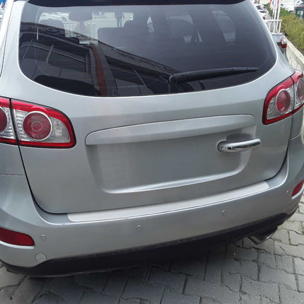 Ladekantenschutz für Hyundai Santa Fe II 2010-2012 FL Edelstahl gebürstet B-ware