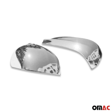 Spiegelkappen Spiegelabdeckung für VW Golf Cabriolet 1998-2002 Chrom ABS Silber