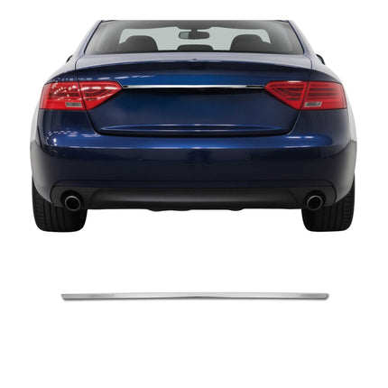Heckklappe Kofferraumöffner für Audi A5 F5 Sportback 2011-16 FL Edelstahl Chrom
