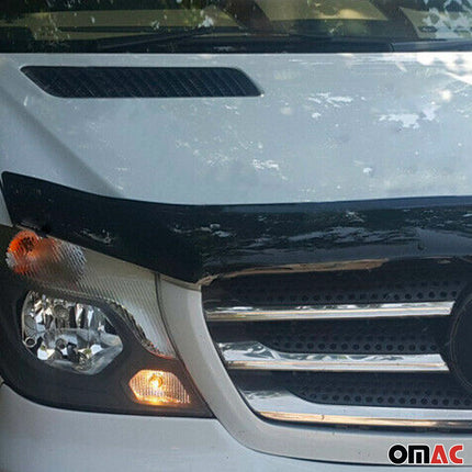 Motorhaube Deflektor Insektenschutz für Mercedes Sprinter W906 2013-2018 Dunkel