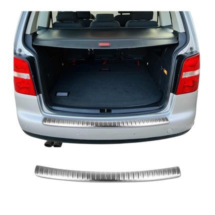 Ladekantenschutz Stoßstange für VW Touran I 2003-2010 Pre-FL Edelstahl gebürstet