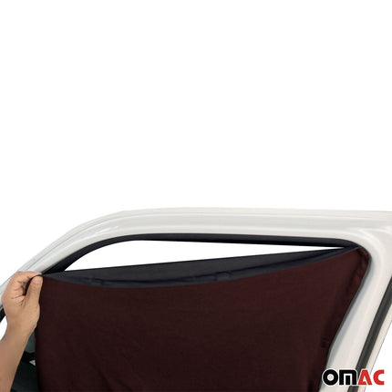 Magnetisch Vorhänge Auto für Peugeot 2008 2019-2026 Schwarz