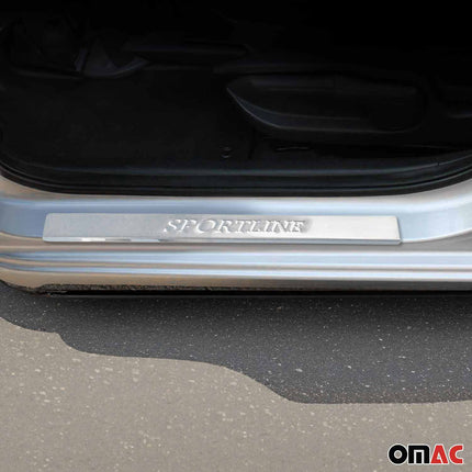 Einstiegsleisten Türschweller für VW Touareg 2002-2010 Edelstahl Chrom 4tlg