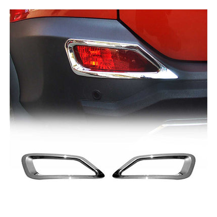 Nebelscheinwerfer Rahmen Umrandung für Toyota RAV4 2013-2018 Chrom ABS Silber 2x