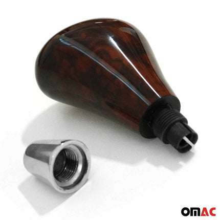 Schaltknauf für Mercedes W202 C208 C209 W210 W211 W220 R170 Walnuss 6 Gang