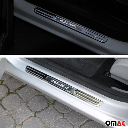 Einstiegsleisten Türschweller Exclusive für VW Golf 2003-2021 Edelstahl 4x