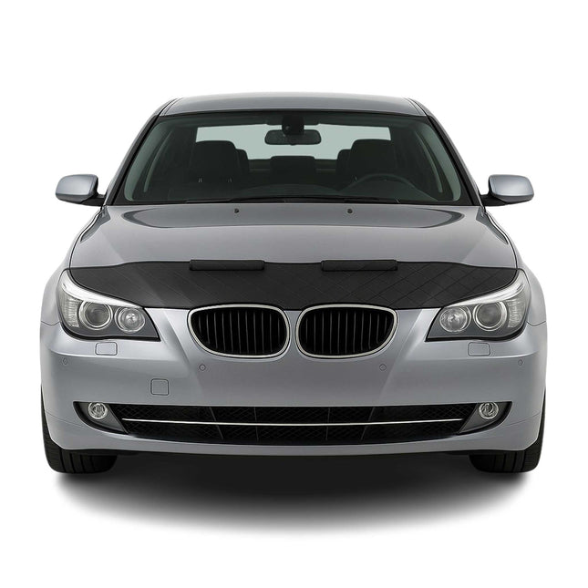 Haubenbra Steinschlagschutz Bonnet Bra für BMW 5er E60 2003-2009 Schwarz Halb