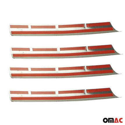 Kühlergrill Leiste Grillleisten für VW Transporter T5 2003-10 Edelstahl Chrom 8x