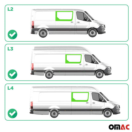 Seitenfenster für Mercedes Sprinter W906 2006-2013 Rechts Vorne Fenster L2 L3 L4