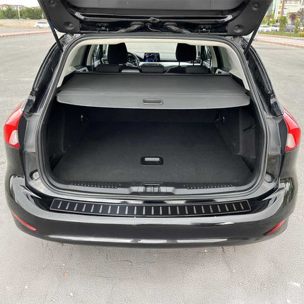 Ladekantenschutz für Ford Focus IV Turnier 2018-2025 Edelstahl carbon foliert