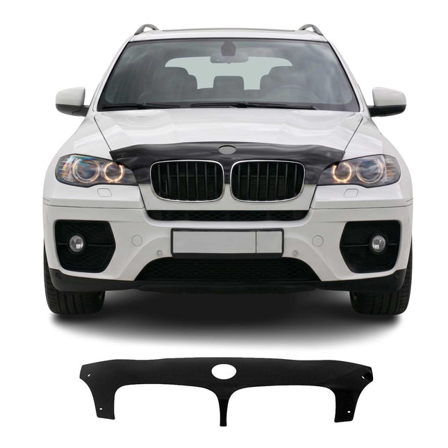 Motorhaube Deflektor Insekten Steinschlagschutz für BMW X5 X6 2006-2013 Dunkel