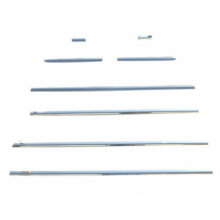 Fensterleisten Zierleisten für Citroen C4 Schrägheck 2004-2010 Edelstahl 8tlg