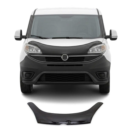 Motorhaube Deflektor Insekten Steinschlagschutz für Fiat Doblo 2014-2020 Dunkel