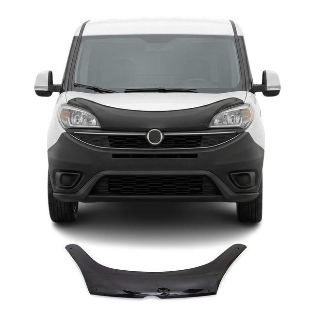 Motorhaube Deflektor Insekten Steinschlagschutz für Fiat Doblo 2014-2020 Dunkel