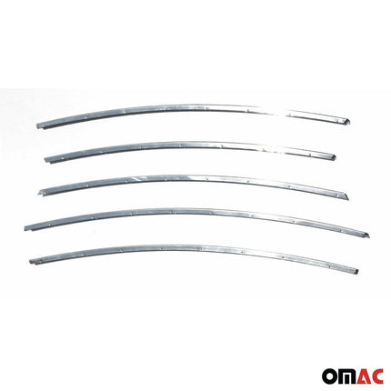 Kühlergrill Leisten Grillleisten für Peugeot 307 2005-2009 Edelstahl Chrom 5tlg