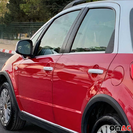 Fensterleisten Zierleisten für Suzuki SX4 2013-2021 Edelstahl Chrom 4tlg