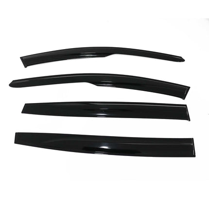 4x Windabweiser Regenabweiser für Dacia Sandero 2021-2026 Acryl Dunkel