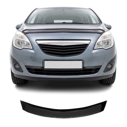 Motorhaube Deflektor Insekten Steinschlagschutz für Opel Meriva B 2010-14 Dunkel