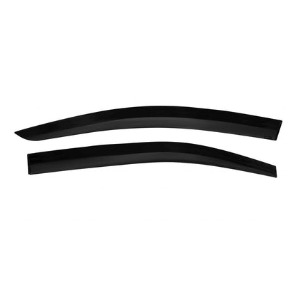 2x Windabweiser Regenabweiser für VW Caddy V 2021-2026 Acryl Dunkel